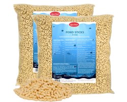 2 x 10 liter (1,7 kg) Lyra Pond® Pond Sticks visvoer vijvervoer
