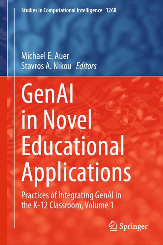 Studies in Computational Intelligence1260- GenAI in Novel Ed ... - cover