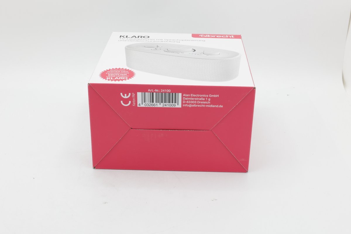 Alan Electronics KLARO Mini-luidspreker Wit - afbeelding 3