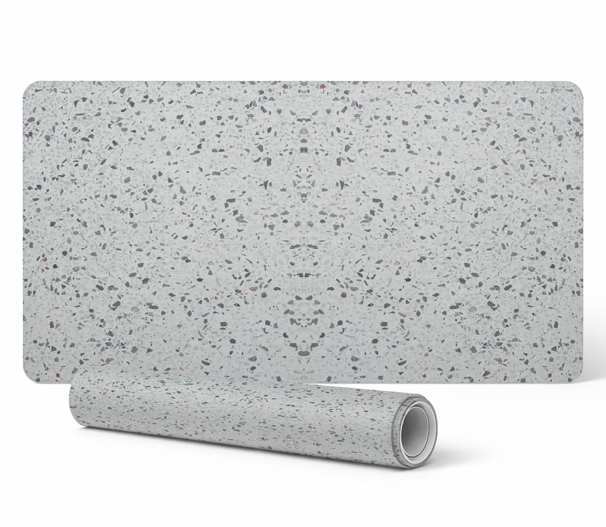 Antislip muis- en toetsenbordmat Terrazzo Symmetry 100x50 cm