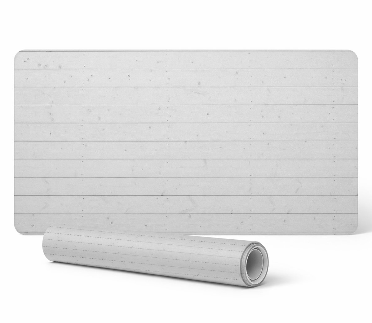 Gaming beschermmat voor toetsenbord en muis, houten plank, 120x60 cm