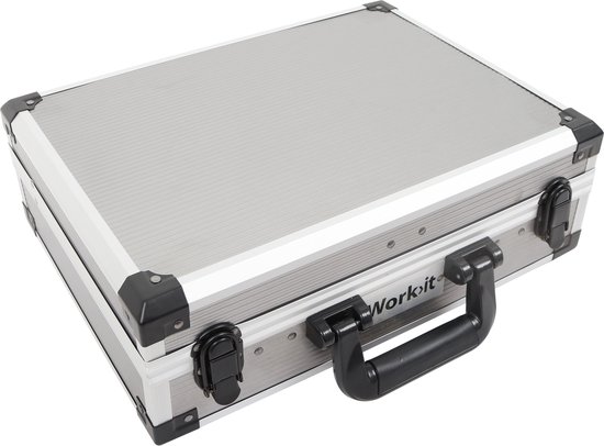 Boxer® 107-Delige gereedschapsset in koffer - XXL Toolbox - Gereedschapskoffer Gevuld - Gereedschapskist - Schroevendraaierset - Aluminium - Handgereedschap - Basisgereedschap - Cadeau voor mannen - Housewarming Cadeau