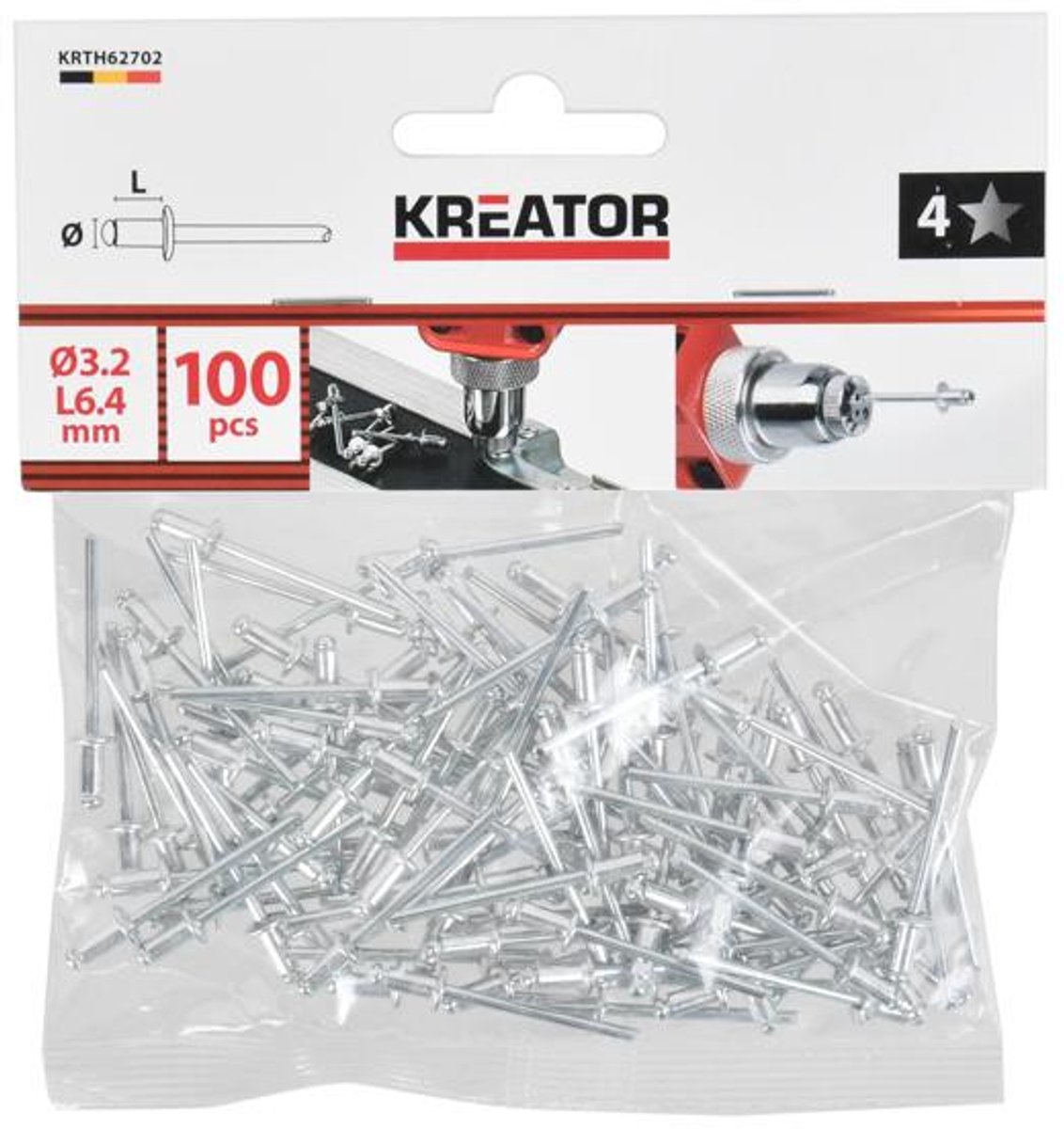 Kreator Klinknagels KRTH62702