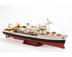 Billing Boats 560 Calypso onderzoeksschip - (Red hat editie) - kunststof body
