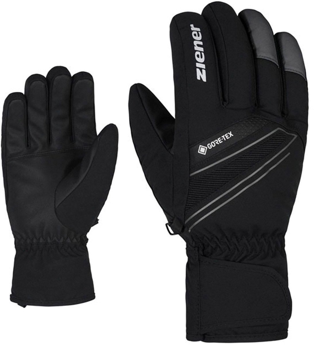 Ziener Gunar-Z GTX Skihandschoenen Heren Zwart
