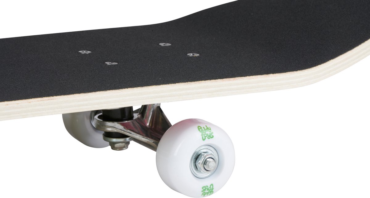Eddy Toys Skateboard Skateboard met Houten Board Skateboard met ABEC 7 Lagers en Aluminium Trucks Skateboard met Wielen 1 Willekeurige Variant Multicolor