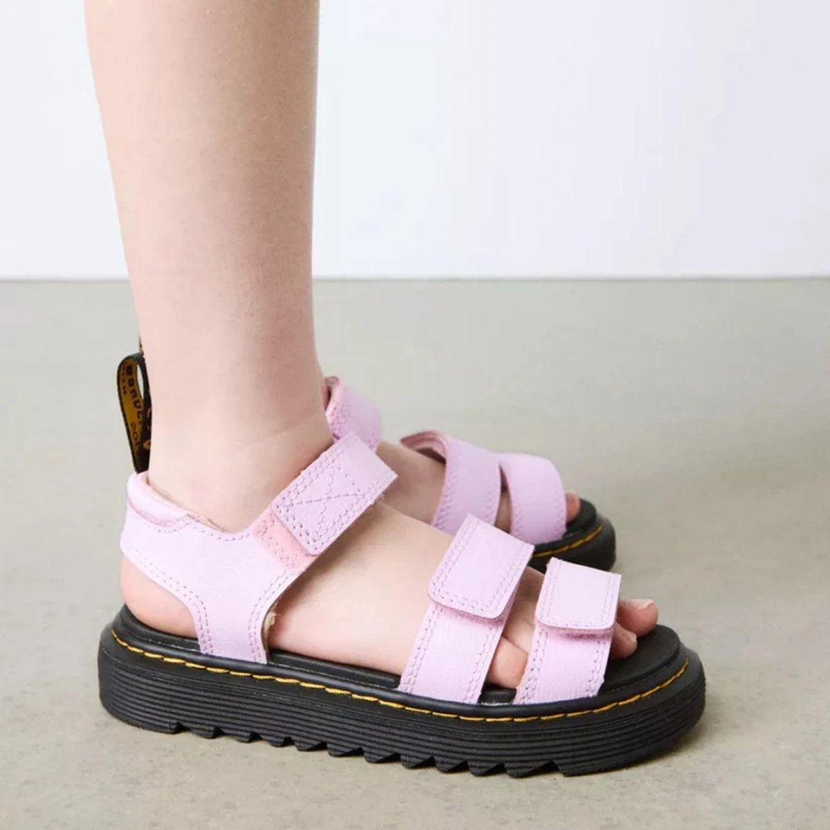Dr Martens Klaire Kindersandalen 1/2 Jongens Meisjes Roze