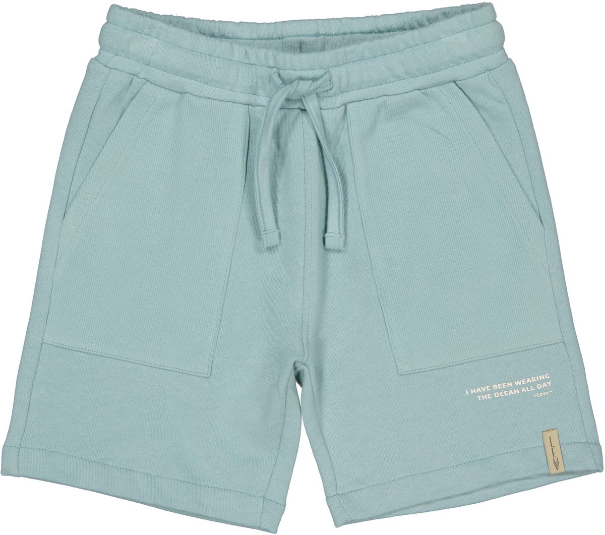 Levv - Bryson Jongens Short - Blauw - Maat 110