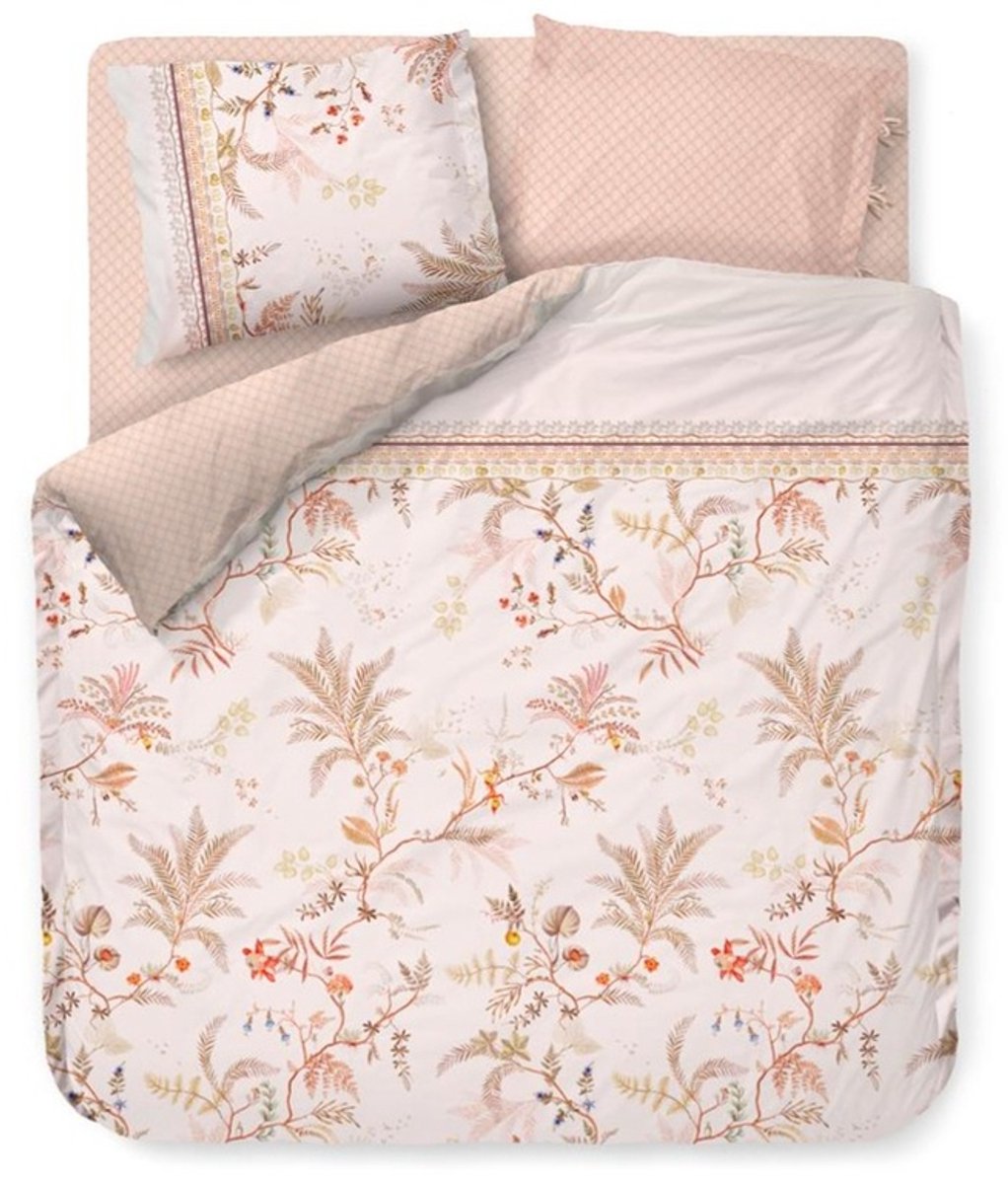 Pip Studio Salento dekbedovertrek - Lits-Jumeaux - 240x200/220 - Gebroken wit