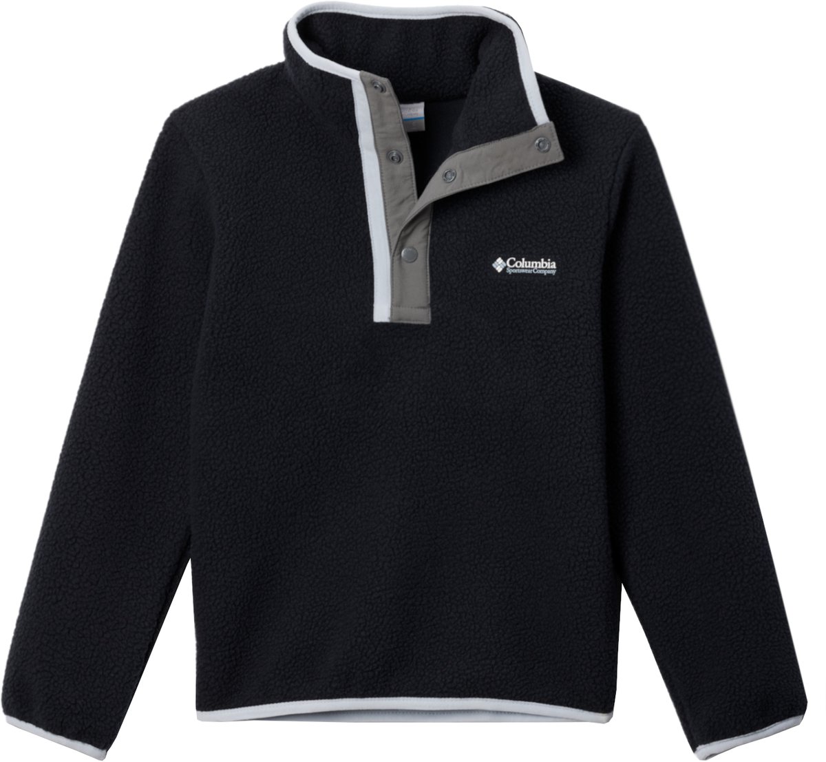 Columbia Helvetia™ Ii Snap Fleece Met Halve Rits 8 Years Zwart
