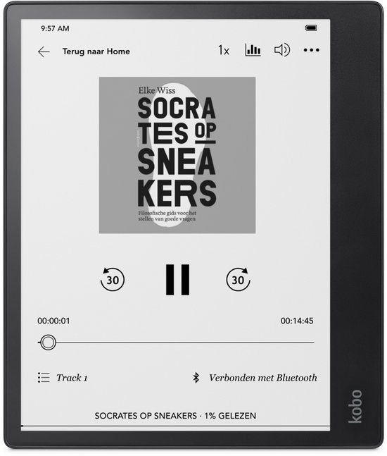 Kobo Elipsa 2E Refurbished - E-reader - 10,3 inch - 32GB - Luisterboeken - Zwart