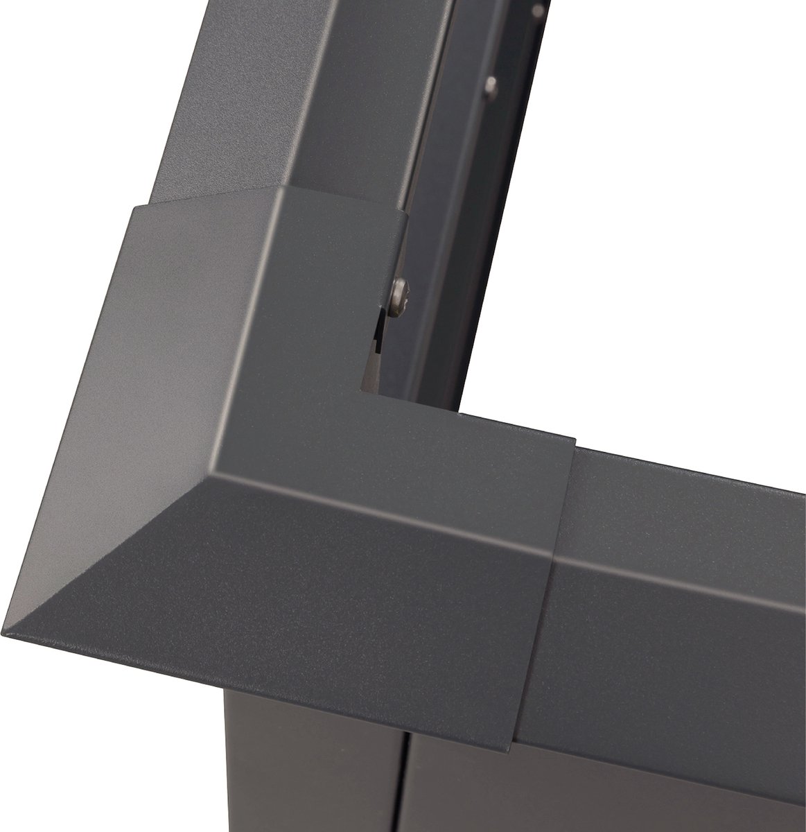 Westmann Primus Plus M Mini-serre surélevée 100x50x113 cm - Anthracite