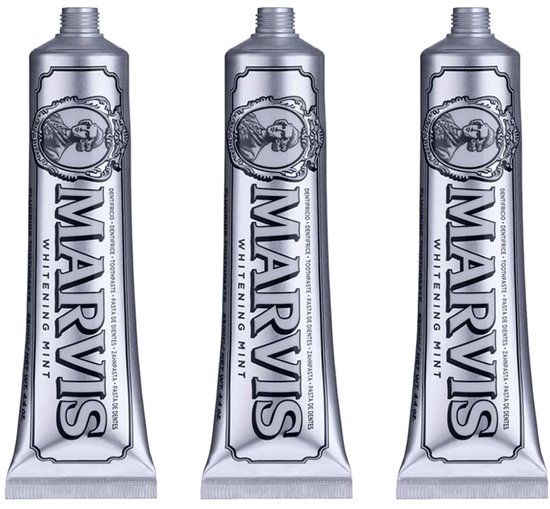 Marvis Classic Strong Mint Tandpasta - 85ml x3 - Whitening