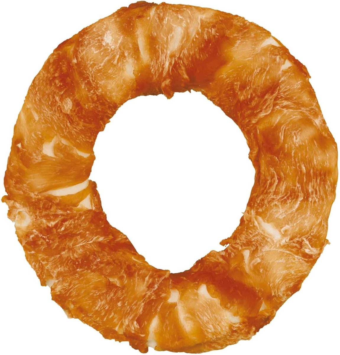 Kauwsnack Ring - Honden Knaak - Tandverzorging Hond - Met Kip Smaak - 20 cm