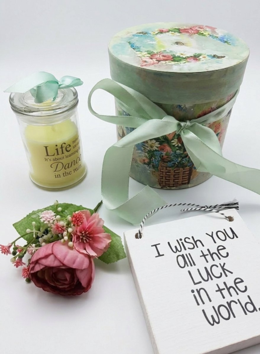 Geurkaars-Moederdag cadeau-Geschenkset -Verjaardag cadeau-cadeau vrouw