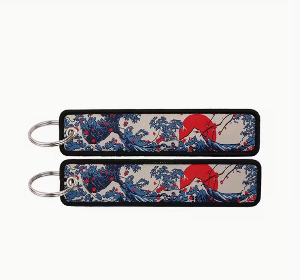 JDM Sleutelhanger – Japanse Golf Keychain – Autosleutelhanger Tuning – Voor Toyota Honda Nissan Subaru – Geborduurd