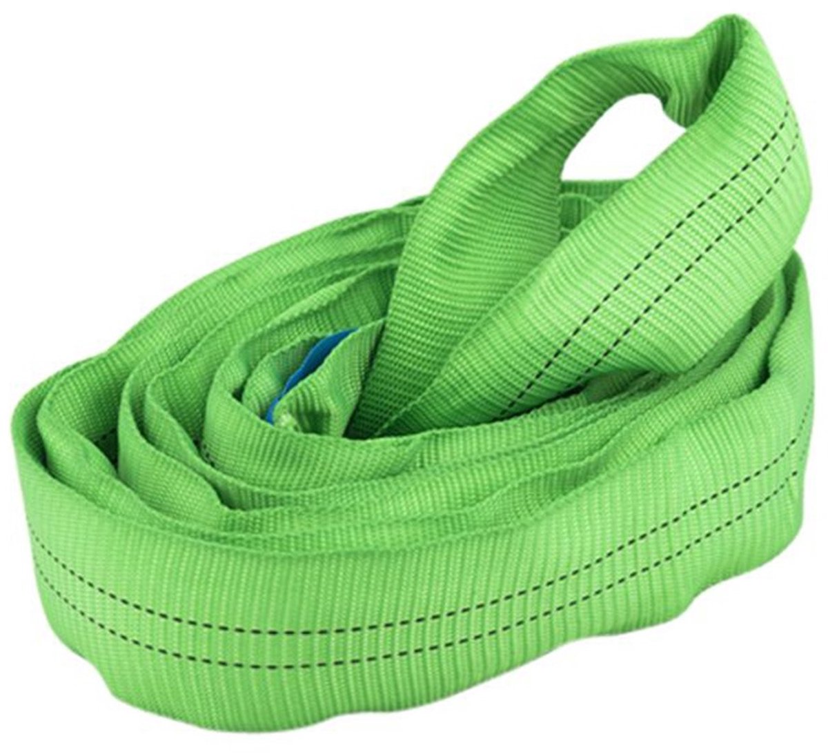 Rondstrop 2 ton, groen, 2 meter, eindloze hijsband - TRAILERGEAR
