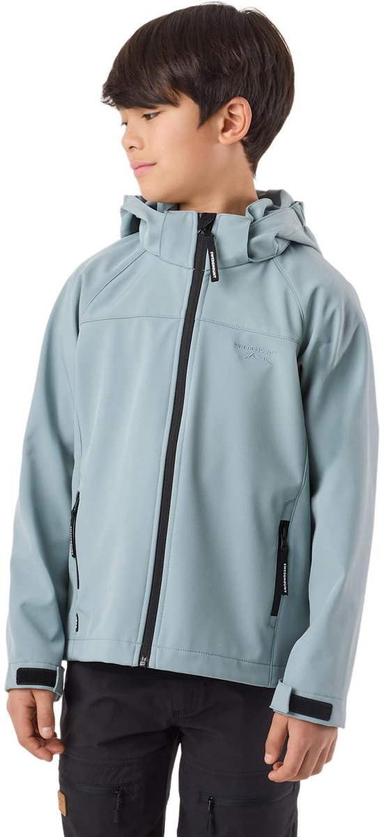 Swedemount Tromsö Softshell Jas – Juniorjack Groen