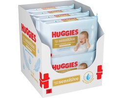 Huggies billendoekjes - Extra Care Sensitive - 384 babydoekjes (8 x 48 stuks) - 100% plastic vrij