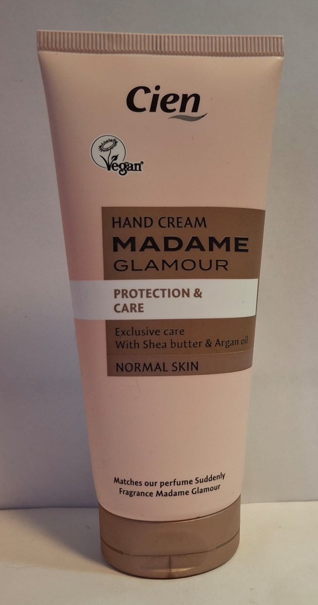 Suddenly Fragrances - Madame Glamour - Hand Cream - with Shea Butter and Argan Oil