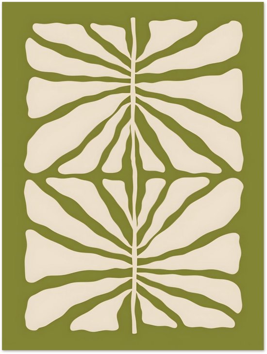 Matisse - Affiche récif vert vibrant 30x40 cm