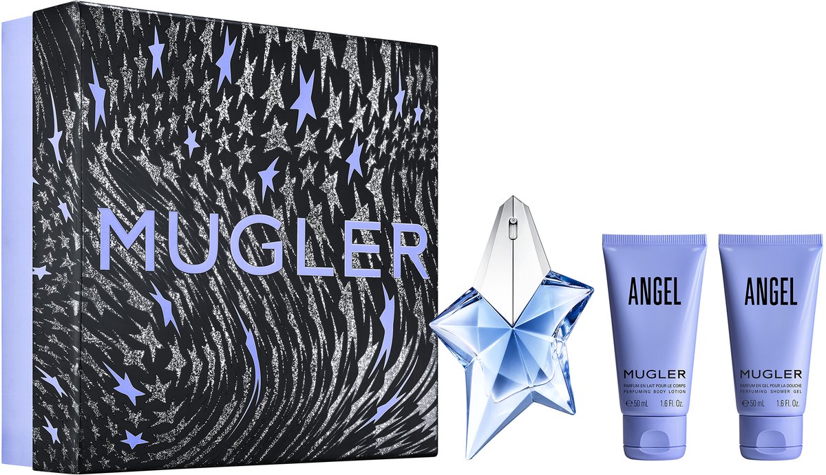 Mugler Angel Eau de Parfum Geschenkset – 25, 50 & 50ml