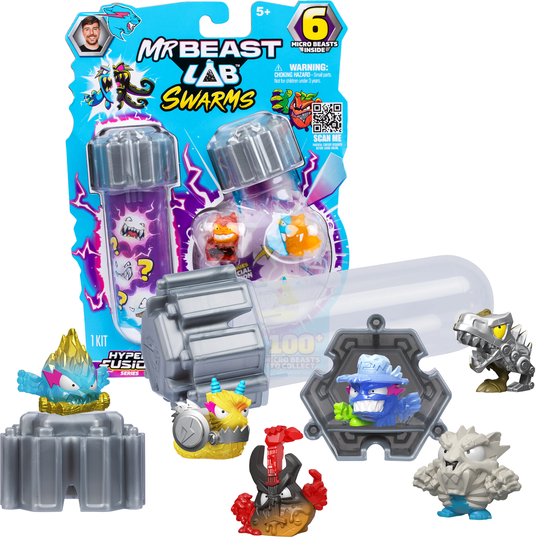 MrBeast Lab Swarms - Hyper Fusion serie Lab pack – 6 Swarms
