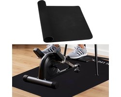 Gosknor Ellipse Leg Exerciser Mat, 60x40cm Non-Slip Training Mat, for Under Desk Elliptical Machines Durable Fitness Equipment Mats for Home or Office Use, Stability and Floor Protection