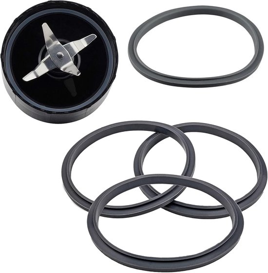 4 Pcs Sealing Ringen voor Blender - Grijze Waterdichte Siliconen O Type Reserveonderdelen en Herbruikbare Accessoires voor Mixen — afbeelding 5