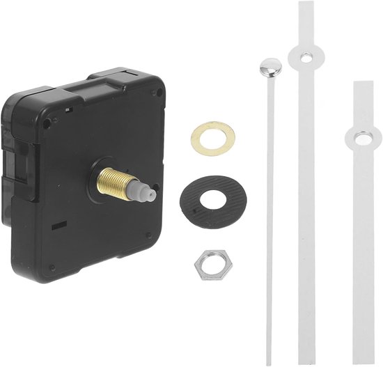 Kit 7 Mouvements Horloge Murale Quartz Silencieux + 10 Jeux Aiguilles - Réparation Et DIY