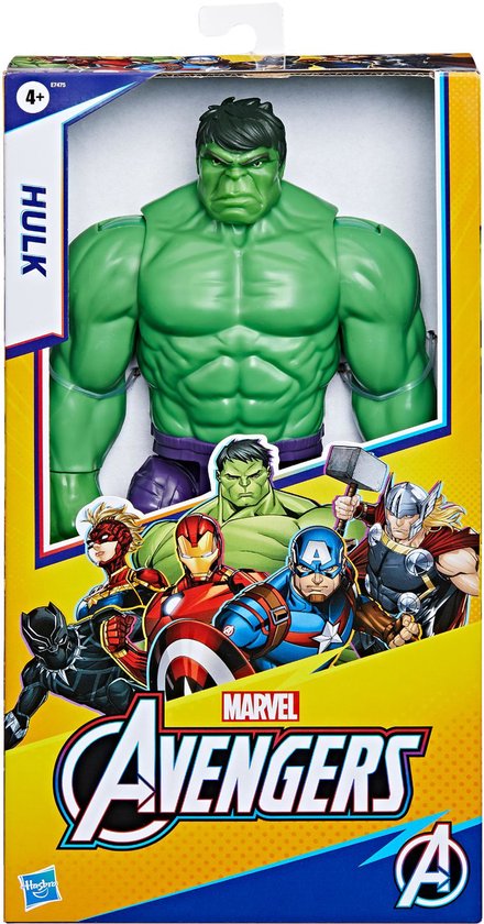 Foto: Marvel avengers titan hero speelfiguur 30cm deluxe hulk