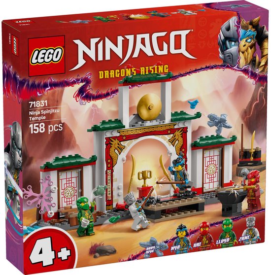 LEGO NINJAGO Spinjitzu ninjatempel actie - 71831