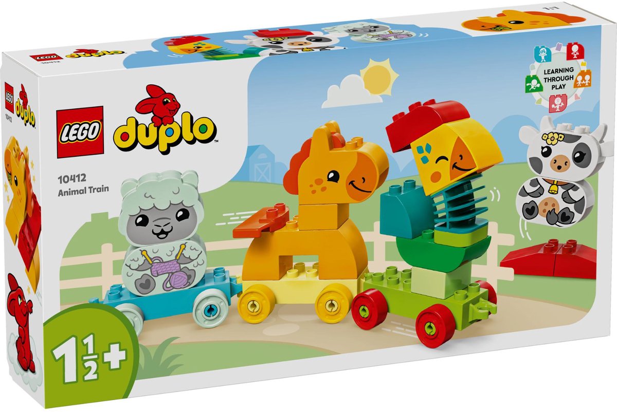 LEGO DUPLO Mijn eerste dierentrein - 10412