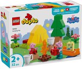 LEGO® DUPLO® Peppa Big Kampeertrip, Bouwbare Speelset - 10452