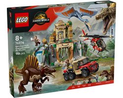 foto van LEGO® Jurassic World Spinosaurus en Quetzalcoatlus Luchtmissie - 76976