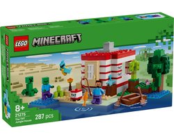 foto van LEGO® Minecraft® Het TNT Junglehuis, Videogameset - 21275