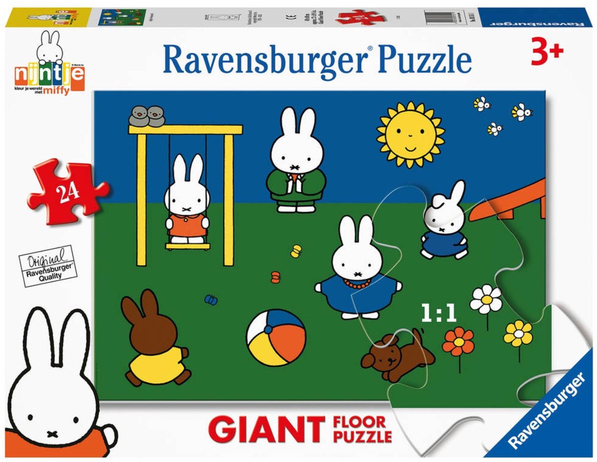 Ravensburger Nijntje Vloerpuzzel 24 stukjes