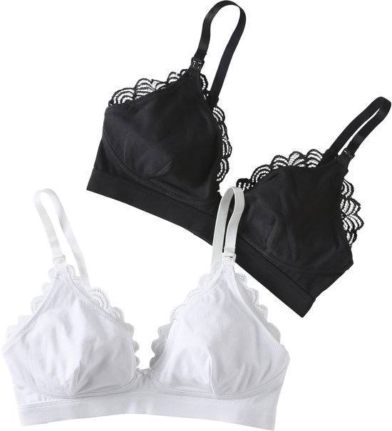 ENVIE DE FRAISE Lot 2 soutiens-gorge en dentelle grossesse et allaitement