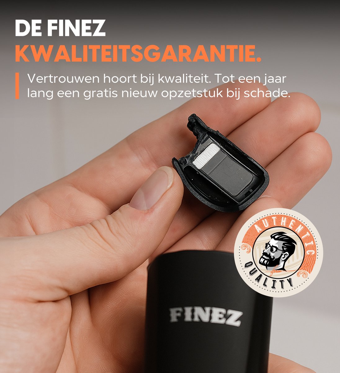 Finez 12-in-1 "Smooth Operator" Baardtrimmer Mannen thumbnail 6