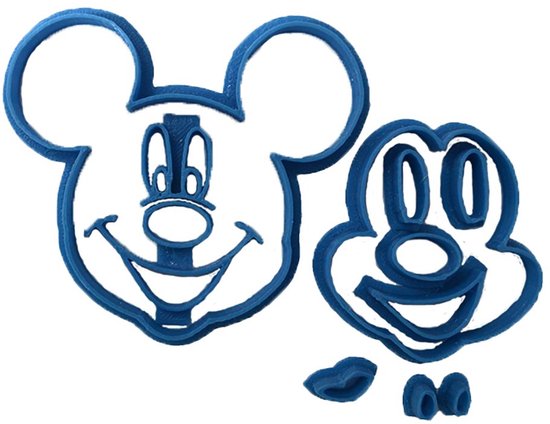 Cuticuter Los Simpsons Homer Tagliapasta Per Biscotti, Blu, 8 X 7 X 1,5 Cm