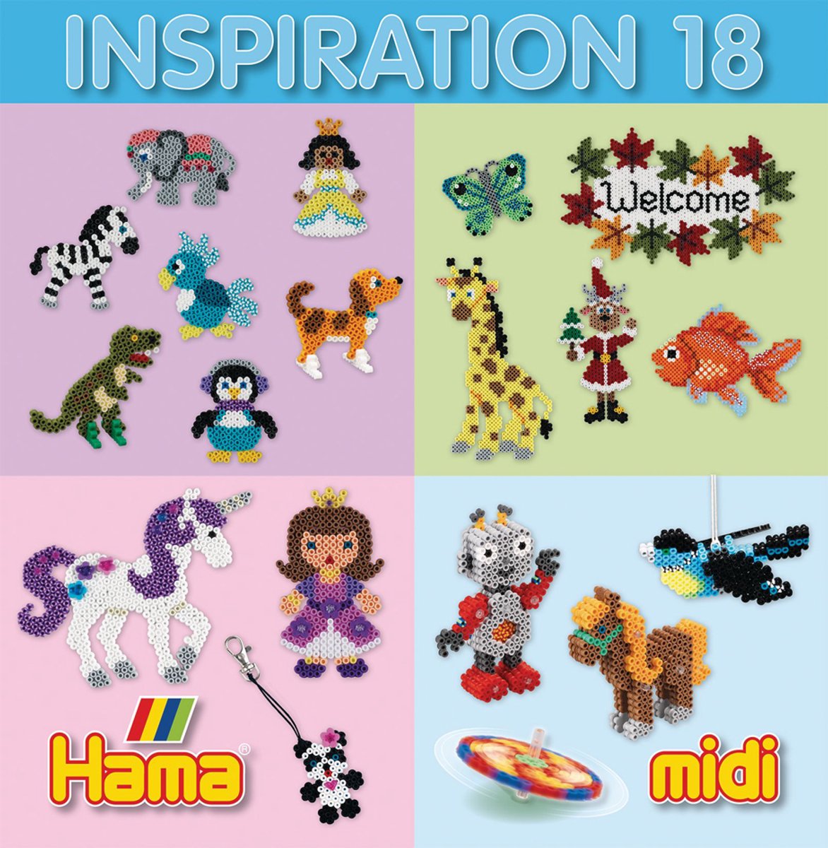 Hama Strijkkralen Voorbeeldenboekje 'Nummer 12' — afbeelding 2