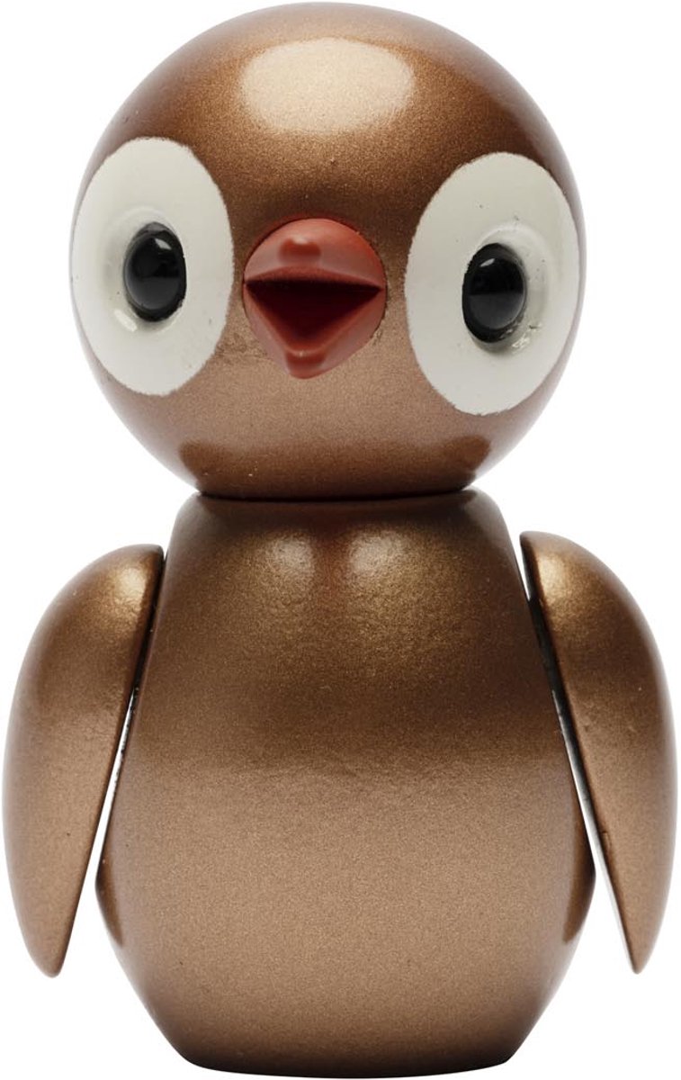Spring Copenhagen Spring Birds "Bright Bronze" 31g H6.5xW4.2xL4.5cm (made in Vietnam) speelgoedfiguur kinderen en volwassenen