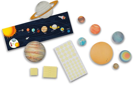 SES - Explore - Glowing solar system - lueur dans les planètes et les étoiles sombres