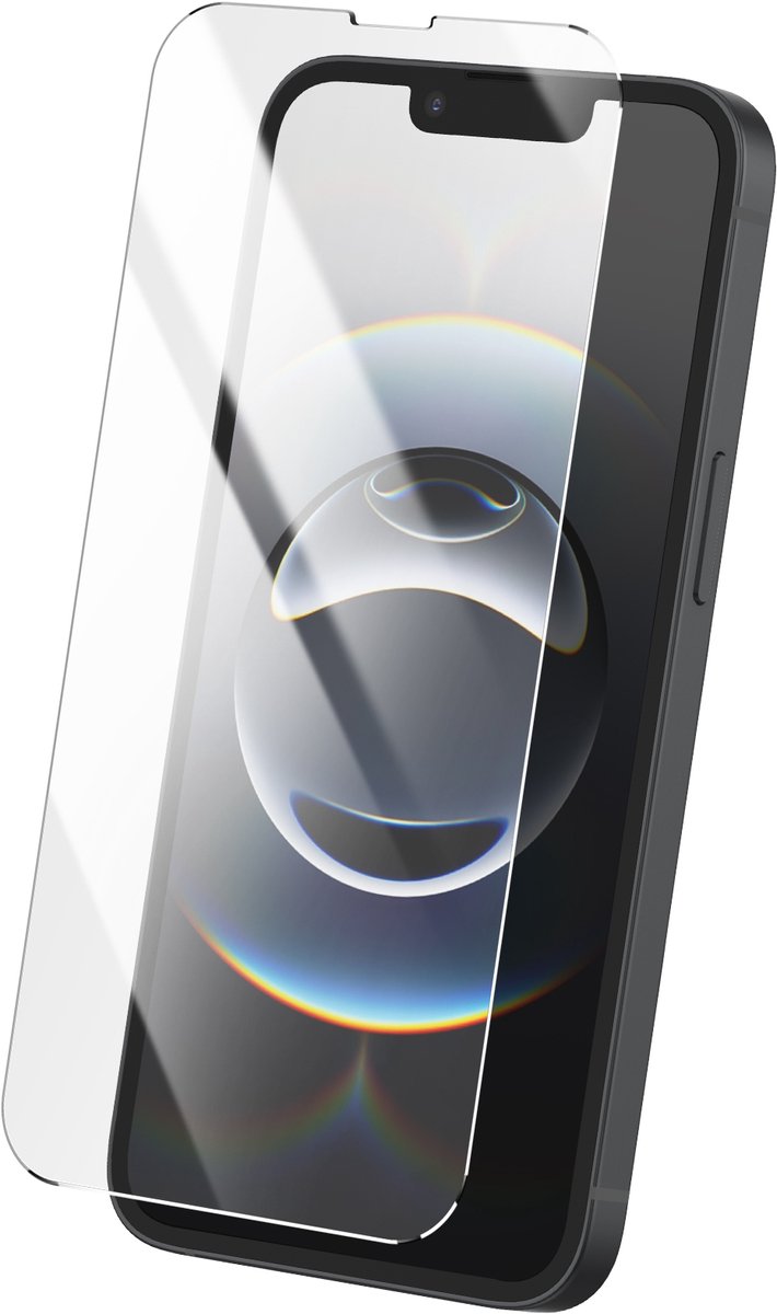 Avizar Gehard glas Geschikt voor Apple iPhone 16e Hardheid 9H Anti krassen, Transparant