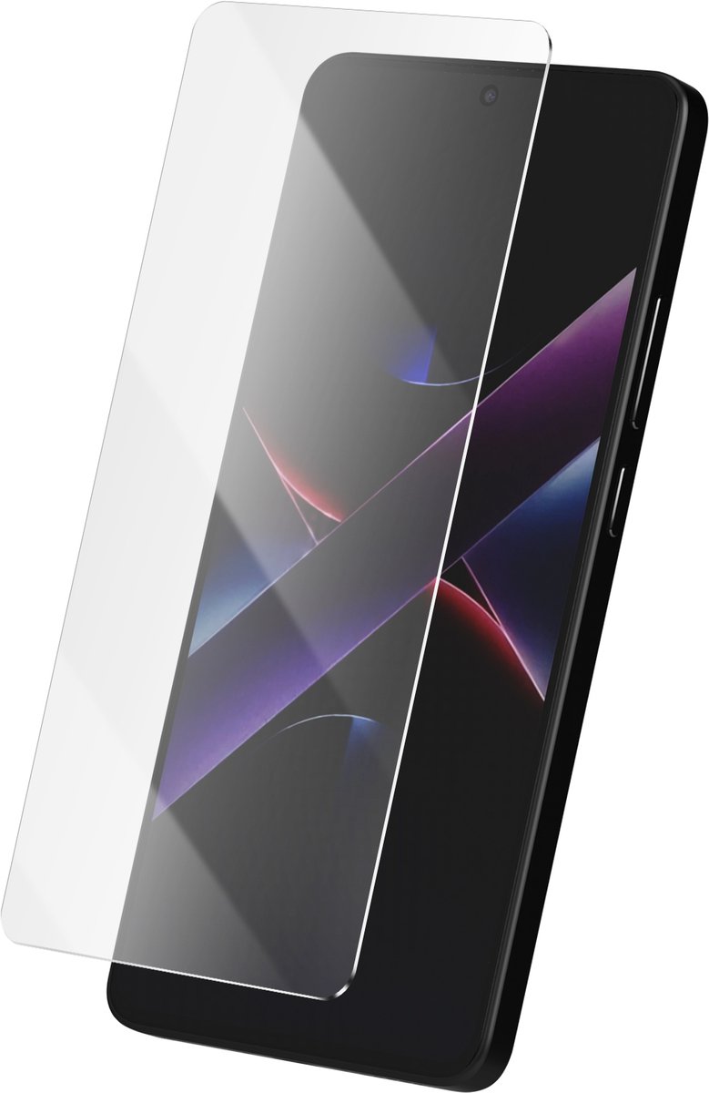 Avizar Gehard glas Geschikt voor Xiaomi Poco X7 Pro hardheid 9H anti-kras, Transparant