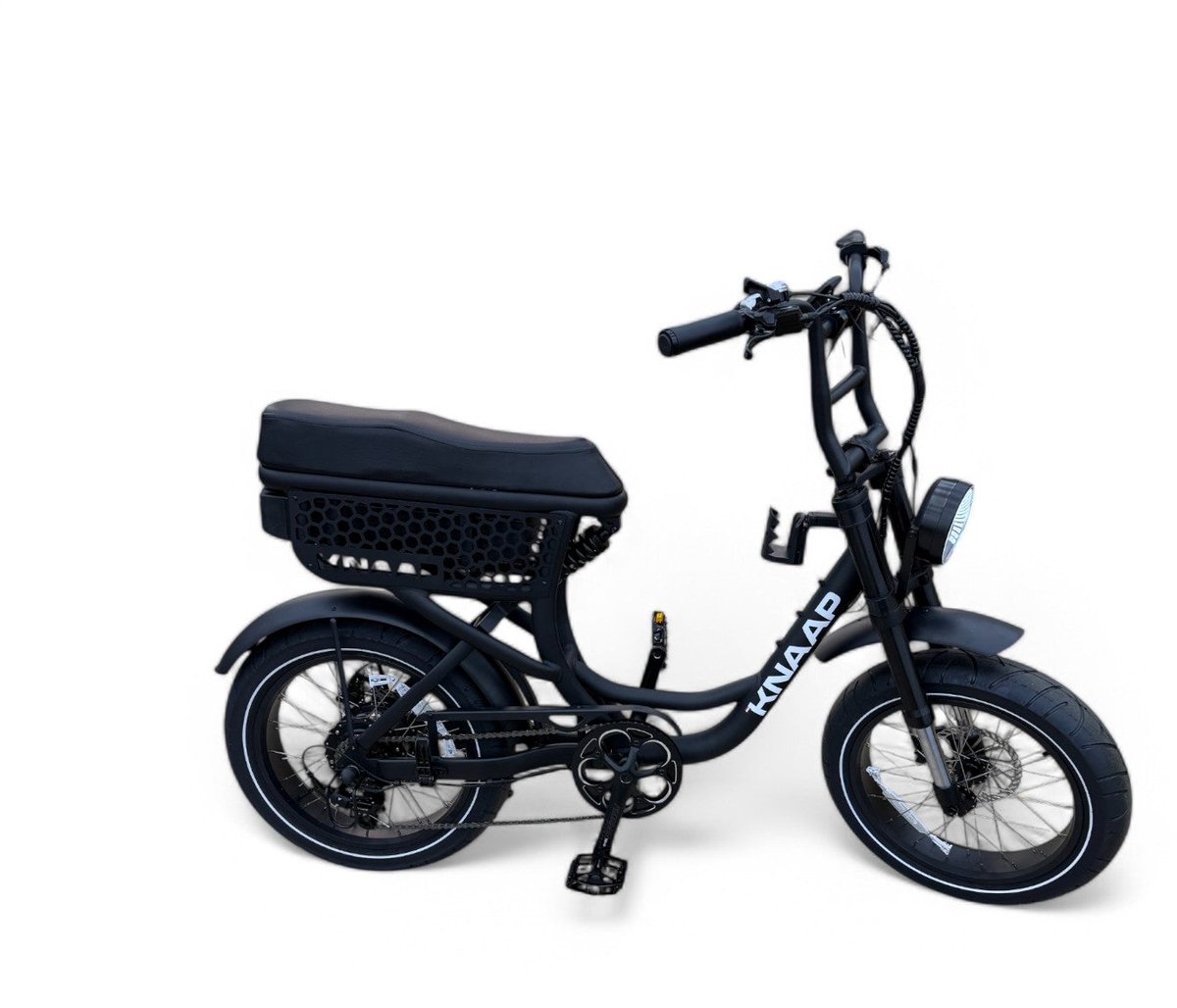 Knaap LON Fatbike Zwart