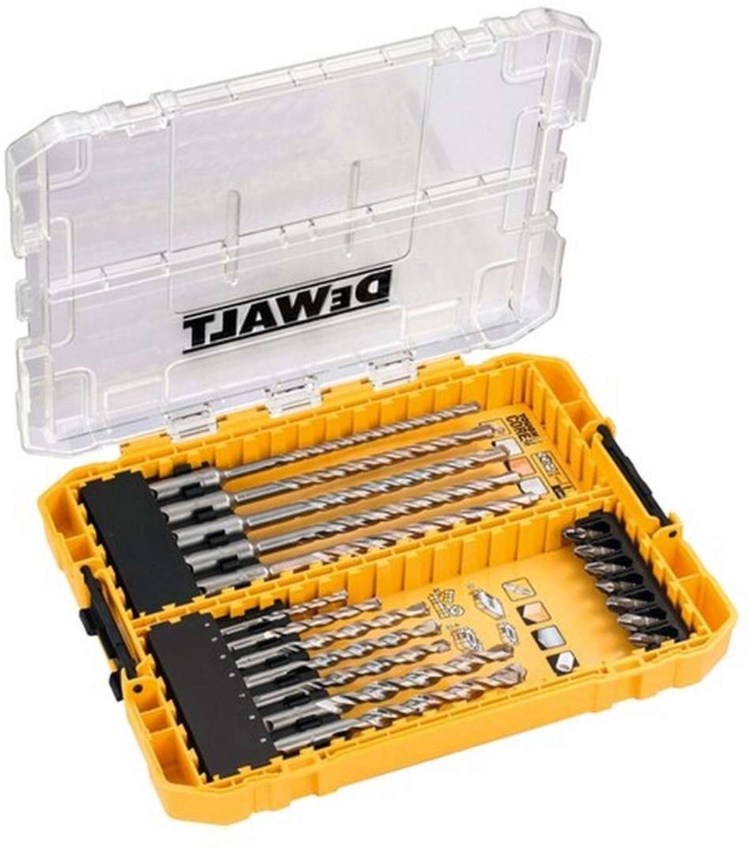 DeWALT Toebehoren - 19-delige set SDS Plus-metselboren DT70754