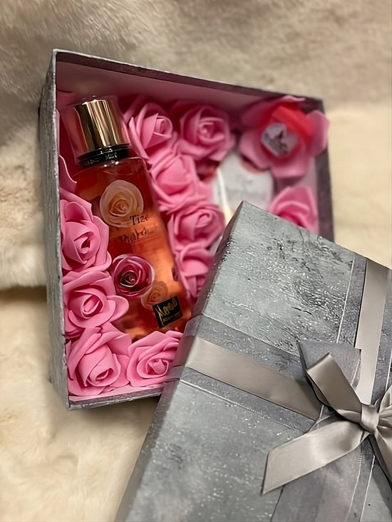 Cadeaubox voor Vrouwen – Body Mist, Bodylotion & Lippenbalsem