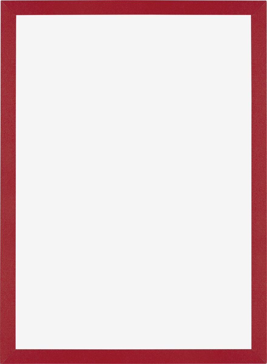 Fotolijst A2 42x59,4 cm - MDF - Rood - Marseille
