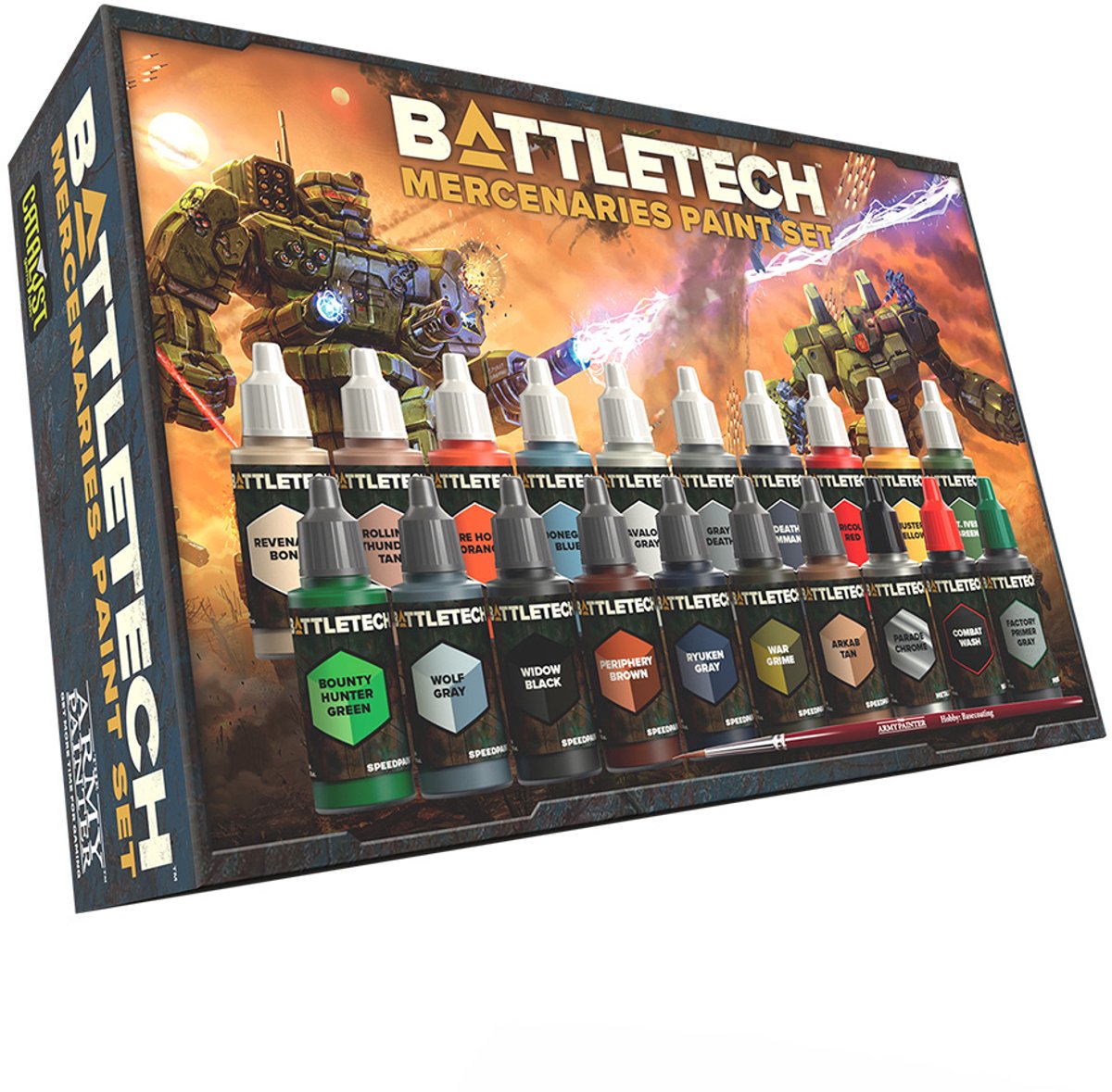 BattleTech: Mercenaries Paint Set - Catalyst Game Labs